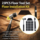 23pc Laminate Vinyl Wood Flooring Installation Repair Tool Kit Baseboard Trim
