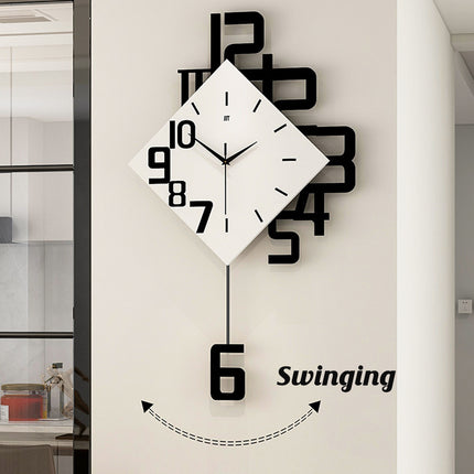 Personalized Digital Clock Creative Decorative Wall Clock Home Modern Decor