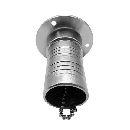 Stainless Steel Fuel Water Deck Filler Cap Flip Top Marine Yacht Boat Accessory