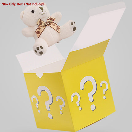 50pcs Blind Box Empty Gift Box Surprise Carton Packaging Mystery Prize Storage