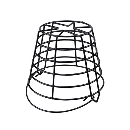 Heavy Duty Iron Golf Ball Basket 50 Ball Range Carrier with Handle Black