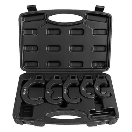 5pcs Tie Rod Crowfoot Wrench Set Cr-V Alloy for Car Truck Steering Repair