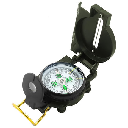 Compass Multifunctional Outdoor Navigation Tool Green Direction Finder Hiking