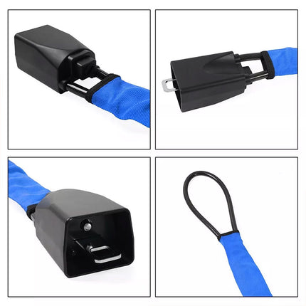 Universal Steering Wheel Lock with 3 Key Seat Car Belt Lock Anti-Theft Device