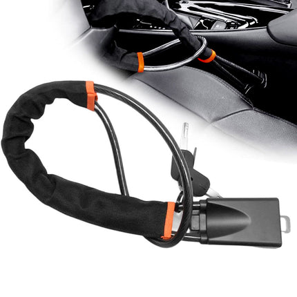 Universal Steering Wheel Lock with 3 Key Seat Car Belt Lock Anti-Theft Device
