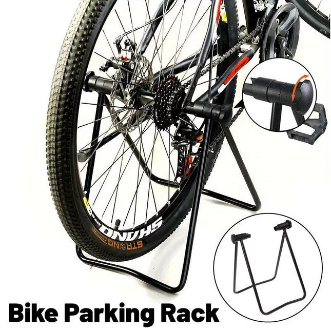 Car Shop Bicycle Display Rack Repair Fixed U Shaped Parking Support Stand