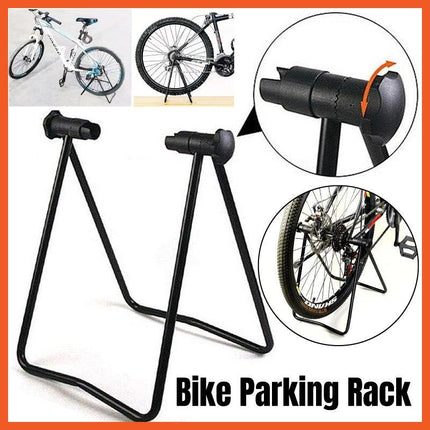 Car Shop Bicycle Display Rack Repair Fixed U Shaped Parking Support Stand