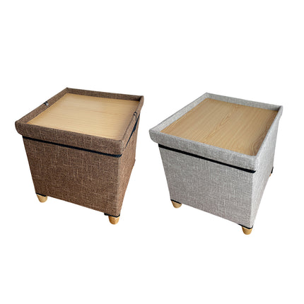 Multifunction Storage Stool Shoe Changing Bench Box Ottoman Seat Sofa Organizer