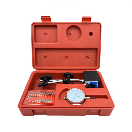 Dial Indicator Gauge Set 0-10mm Magnetic Base Test Precision Measurement Use