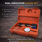 Dial Indicator Gauge Set 0-10mm Magnetic Base Test Precision Measurement Use
