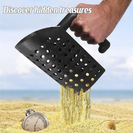 2pcs Sand Scoop Shovel Set Plastic Beach Digging Filter Tool for Little Ones Beach Toy