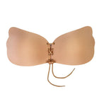 Strapless Backless Invisible BRA Push Up Stick On Silicone Lingerie Adjustable Nude - Aimall