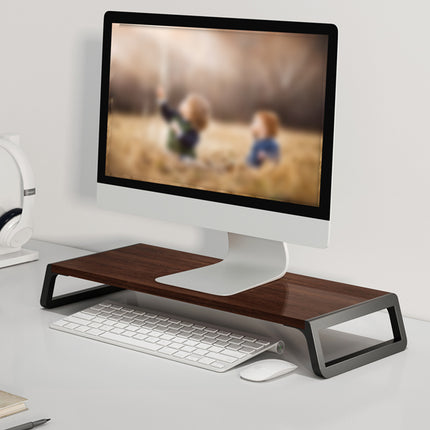 Desktop Monitor Elevated Stand Computer Riser Sturdy For Home Office Desk