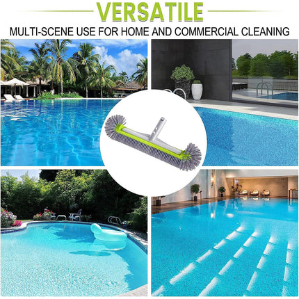 Swimming Pool Cleaning Brush Corner Scrub Brush Pool Wall Floor Cleaner Tool