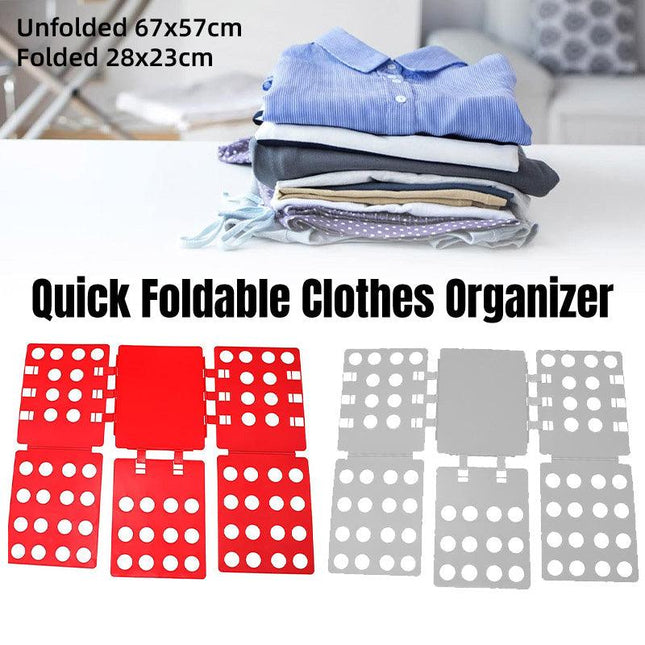 Lazy Folding Clothes Board Organiser Folding Clothes Storage Easy Use Board