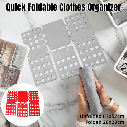 Lazy Folding Clothes Board Organiser Folding Clothes Storage Easy Use Board
