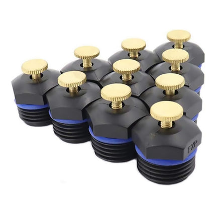 10PCS 1/2inch Misting Nozzles Atomizing Sprinkler Heads for Irrigation and Cooling