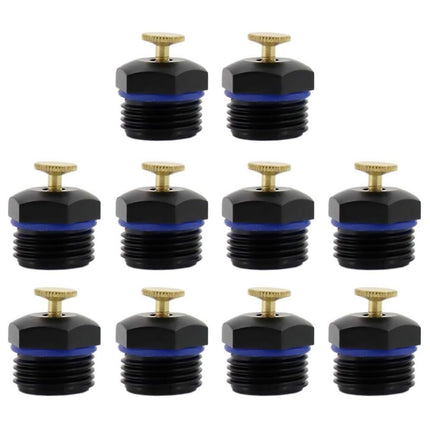 10PCS 1/2inch Misting Nozzles Atomizing Sprinkler Heads for Irrigation and Cooling
