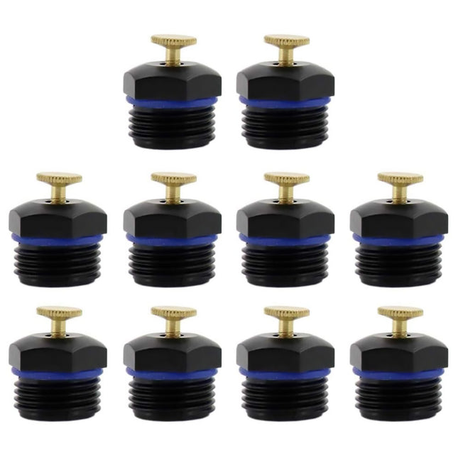 10PCS 1/2inch Misting Nozzles Atomizing Sprinkler Heads for Irrigation and Cooling