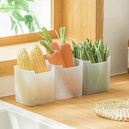 Refrigerator Side Door Storage Box Storage Rack Food Grade Kitchen Scallion