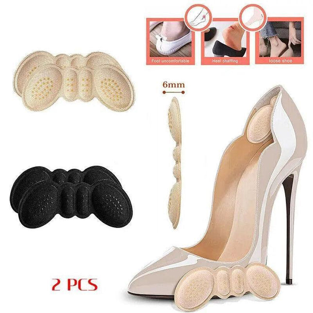 1Pair Thick Heel Insole Heel Protectors Heel Pads Shoe Liner Shoe Inserts Heel Grip