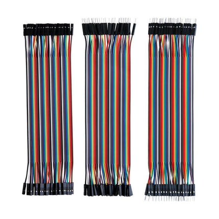 40PCS Dupont Cable 20cm Jumper Wire for Arduino RPi breadboard - Aimall