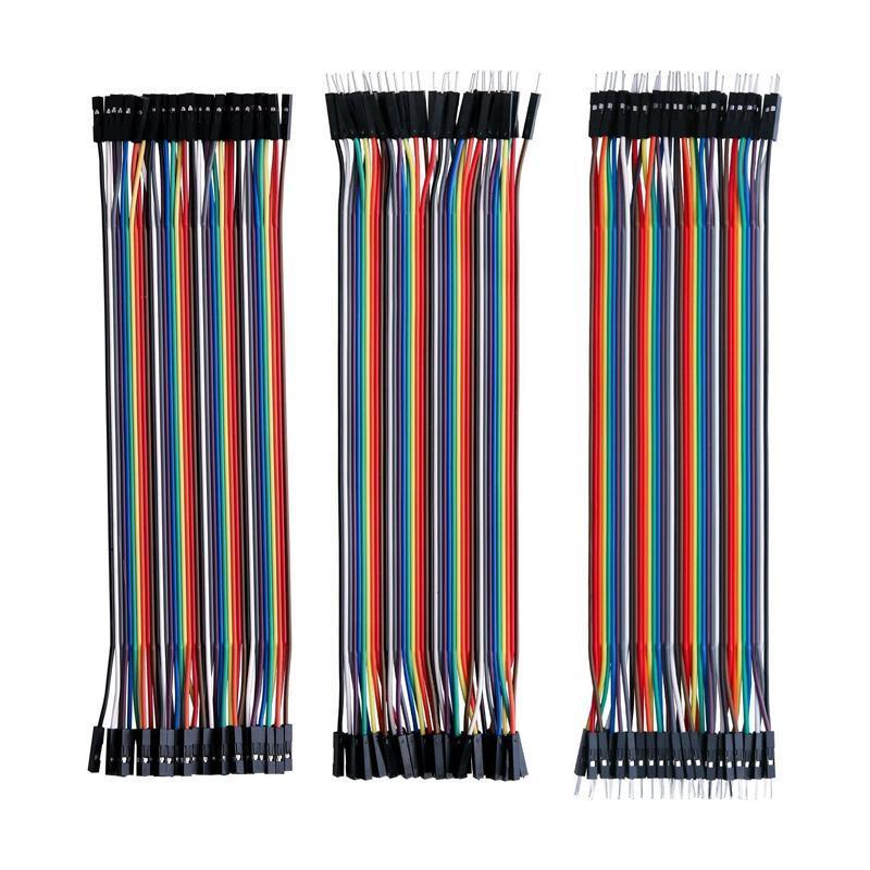 40PCS Dupont Cable 20cm Jumper Wire for Arduino RPi breadboard - Aimall