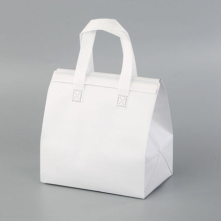 50pcs Thermal Insulation Packing Bag Non Woven Milk Tea Cake Food Storage Bag