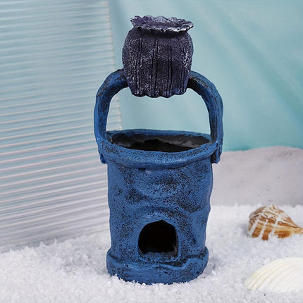 For Alien Spongebob Pineapple House Hole Fish Tank Decoration Aquarium Ornament