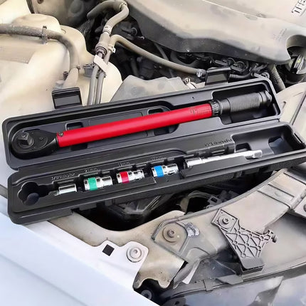 1/2 inch Click Torque Wrench Set 6pcs 20-230Nm 72 Tooth Reversible Socket