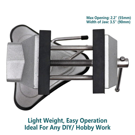 Table Vise Suction Cup Base Universal Bench Clamp for Household Work DIY Craft