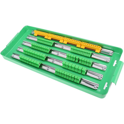 Socket Organizer Tray Adjustable Rail Tool Holder For Socket Bit Storage