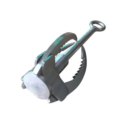 Outdoor Folding Grappling Hook Stainless Steel Claw Tool for Camping and Hiking