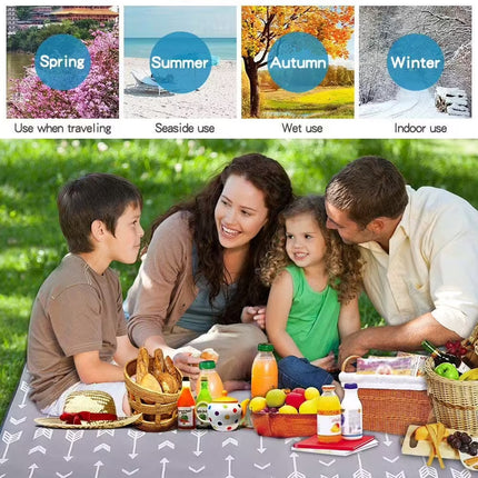 Non Slip Waterproof Floor Mat High Chair Picnic Tablecloth Play Protector
