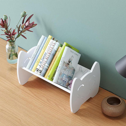 Multifunctional Book Organizer Desktop Shelf Storage Bookcase for Office Home