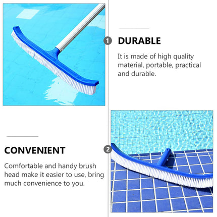 Plastic Pool Brush Cleaning Tool for Swimming Pool Fish Pond Spa Garden Fountain