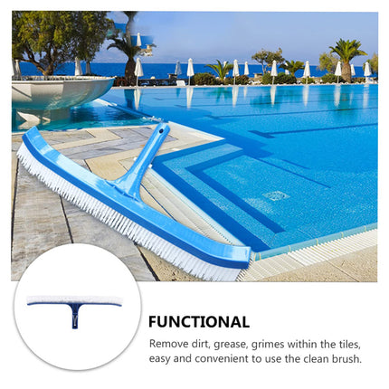 Plastic Pool Brush Cleaning Tool for Swimming Pool Fish Pond Spa Garden Fountain