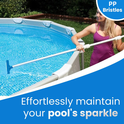Plastic Pool Brush Cleaning Tool for Swimming Pool Fish Pond Spa Garden Fountain
