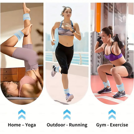 2PCS Dance Training Leg Hanging Sandbags For Fitness Running Jogging Exercise