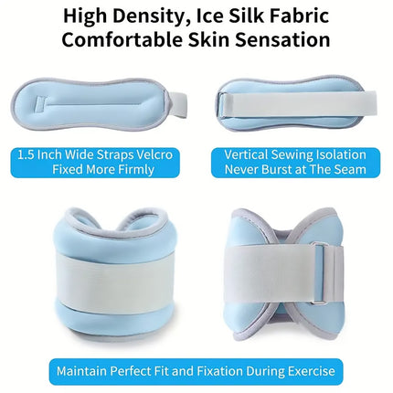 2PCS Dance Training Leg Hanging Sandbags For Fitness Running Jogging Exercise