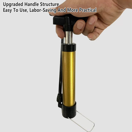 Mini Portable Bicycle Basketball Pump Air Pump for Sports Balls Bike Inflator