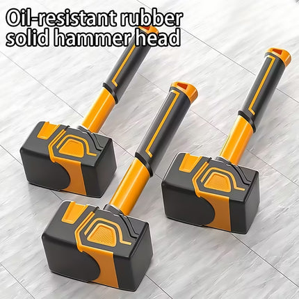 Heavy Duty Rubber Mallet 28cm Non Slip Handle Multi Purpose Hammer Tool