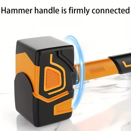Heavy Duty Rubber Mallet 28cm Non Slip Handle Multi Purpose Hammer Tool