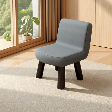 Home Use Low Stool Shoe Changing Stool with Backrest Comfortable Seat Durable