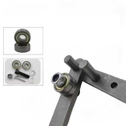 Manual Metal Bending Tool Desktop Rebar Wire Rod Hanger Bender Heavy Duty Steel