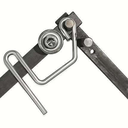 Manual Metal Bending Tool Desktop Rebar Wire Rod Hanger Bender Heavy Duty Steel