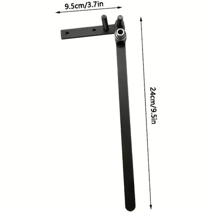 Manual Metal Bending Tool Desktop Rebar Wire Rod Hanger Bender Heavy Duty Steel