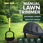 Manual Lawn Edger Half Moon Serrated Blade Garden Grass Edging Trimmer Tool