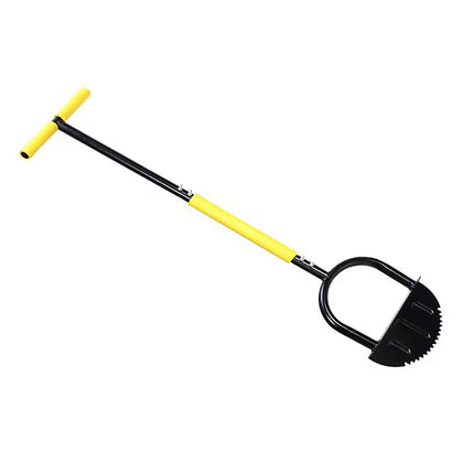 Manual Lawn Edger Half Moon Serrated Blade Garden Grass Edging Trimmer Tool