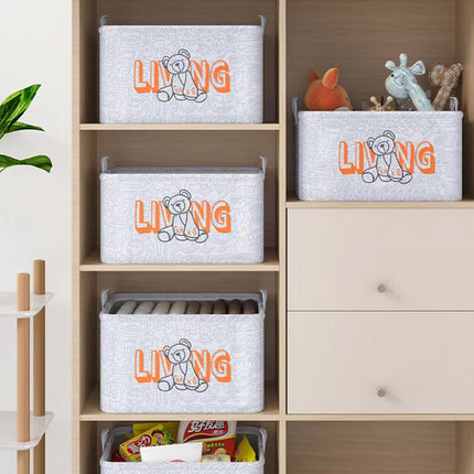 Large Foldable Clothes Storage Bag Wardrobe Organizer Toy Blanket Container